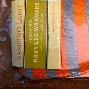 Newborn leg warmers organic cotton